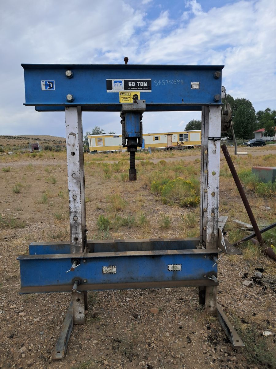 OTC 50 you hydraulic press