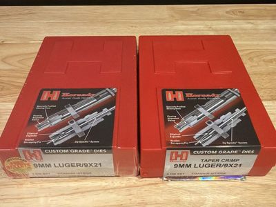 Horty 9MM Luger, 9 x 21 die set