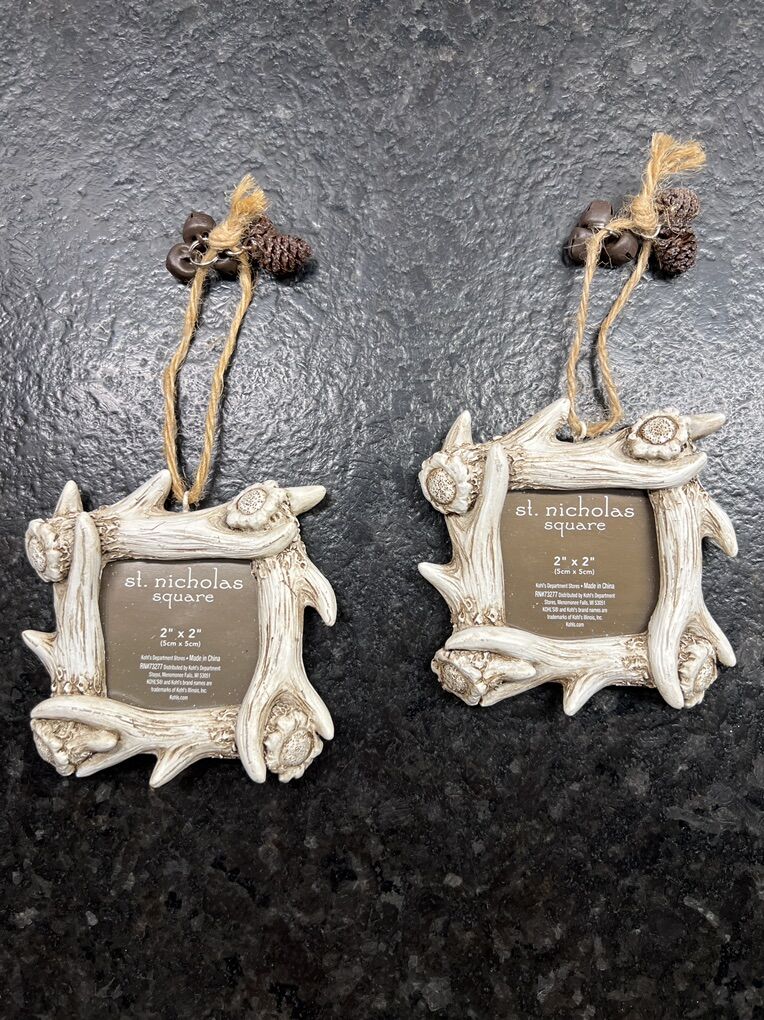 St Nicholas Square 2 X 2  Photo Frame Ornaments