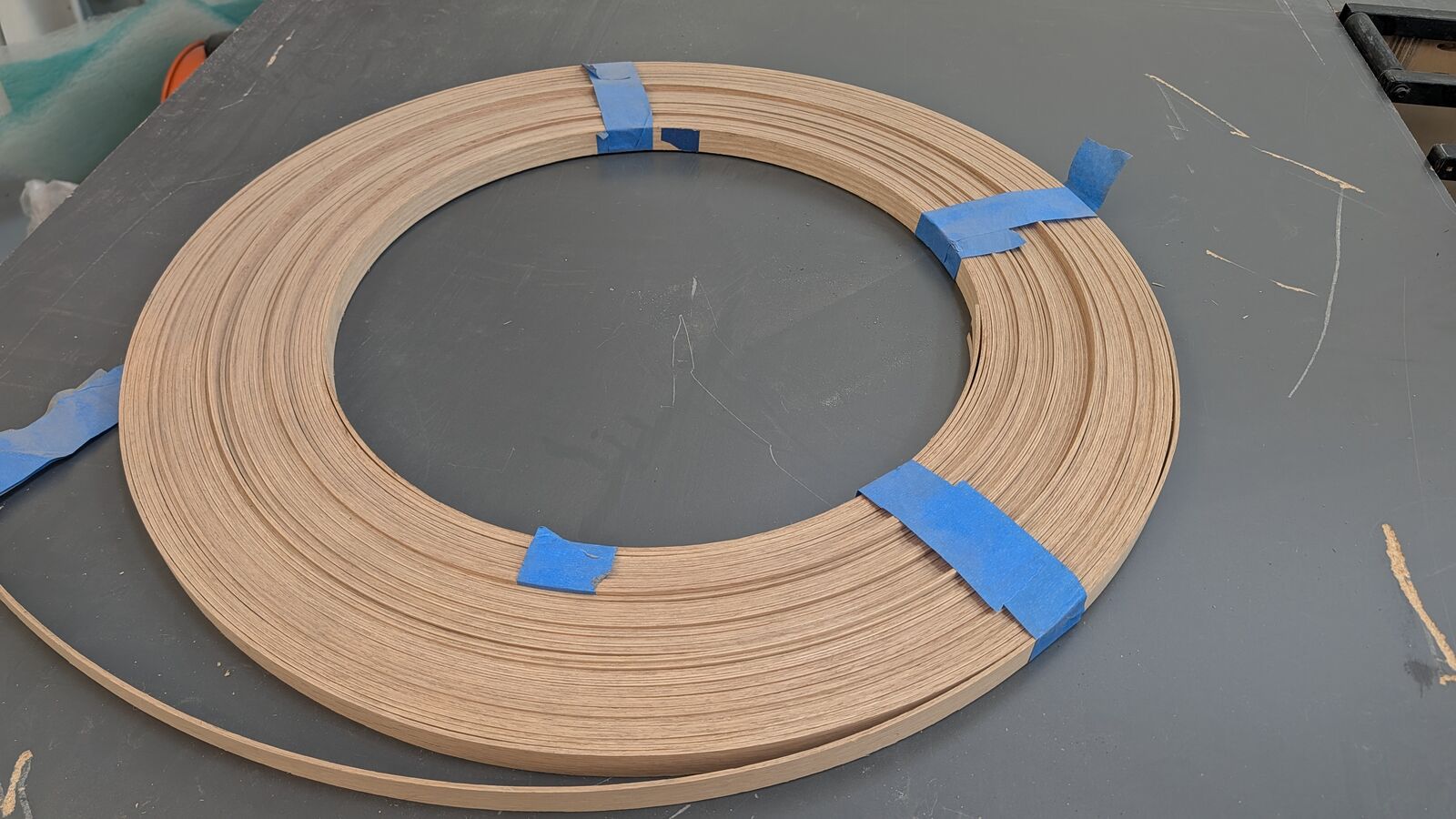 1/8 Thick Solid Red Oak Edge Banding – 296 Linear Feet