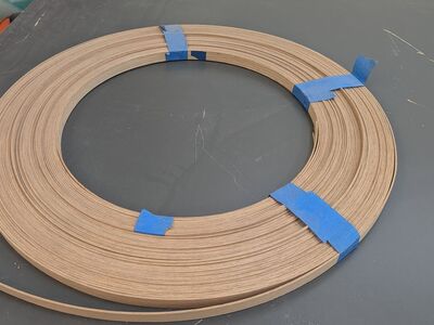 1/8 Thick Solid Red Oak Edge Banding – 296 Linear Feet