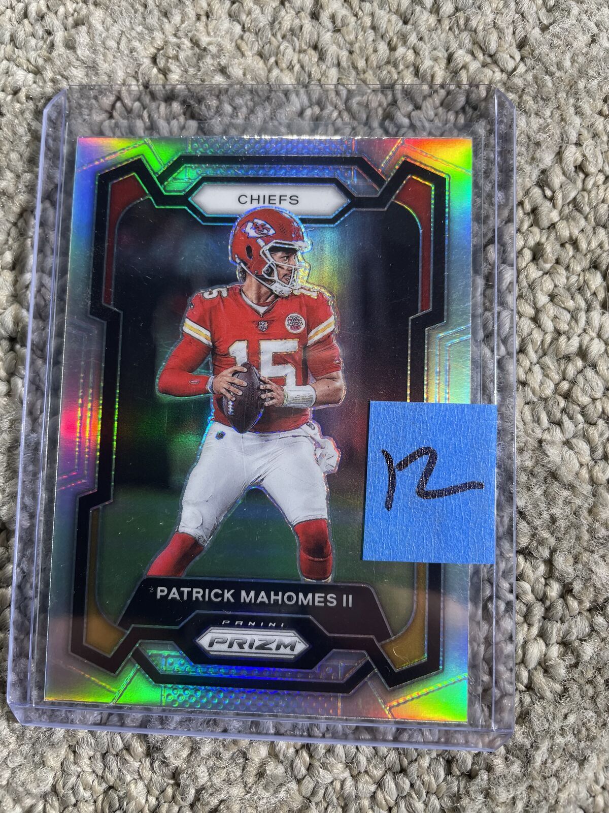 Patrick Mahomes trading cards $12