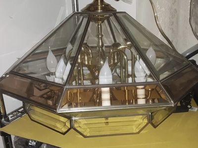 Fredrick Ramond chandelier vintage 1984
