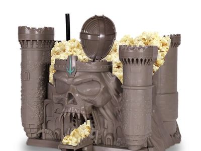 MOTU Castle Grayskull Popcorn Bucket And Cup