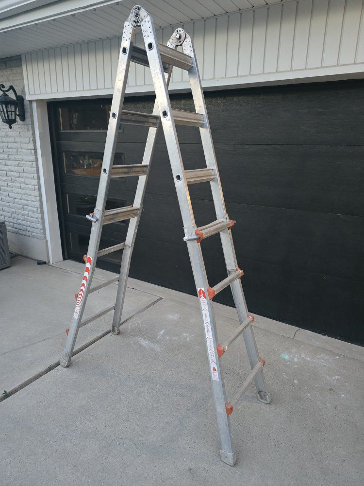 Little Giant Industries Inc. Multi-Position Aluminum Ladder - Made in USA