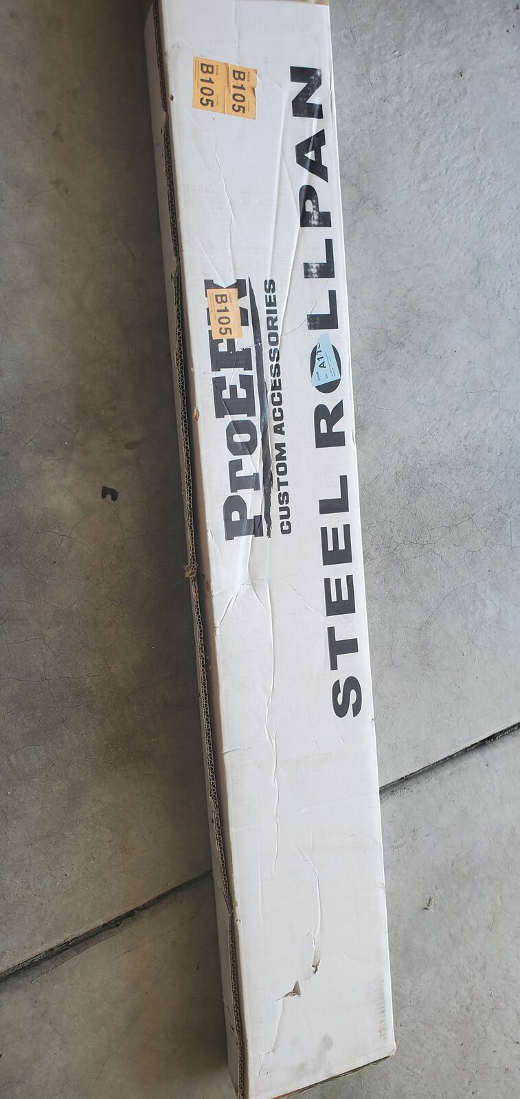 NEW CHEVY/GMC P/U ROLL PAN W/O LICENSE PLATE BUCKET $100