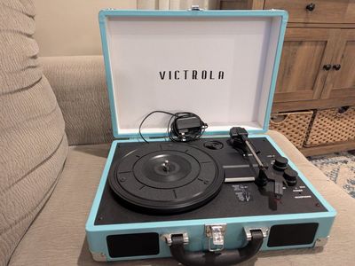 Victrola portable Bluetooth record player