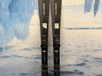 Used 2023 Salomon Stance 80 161cm Skis w/Salomon M10 Bindings