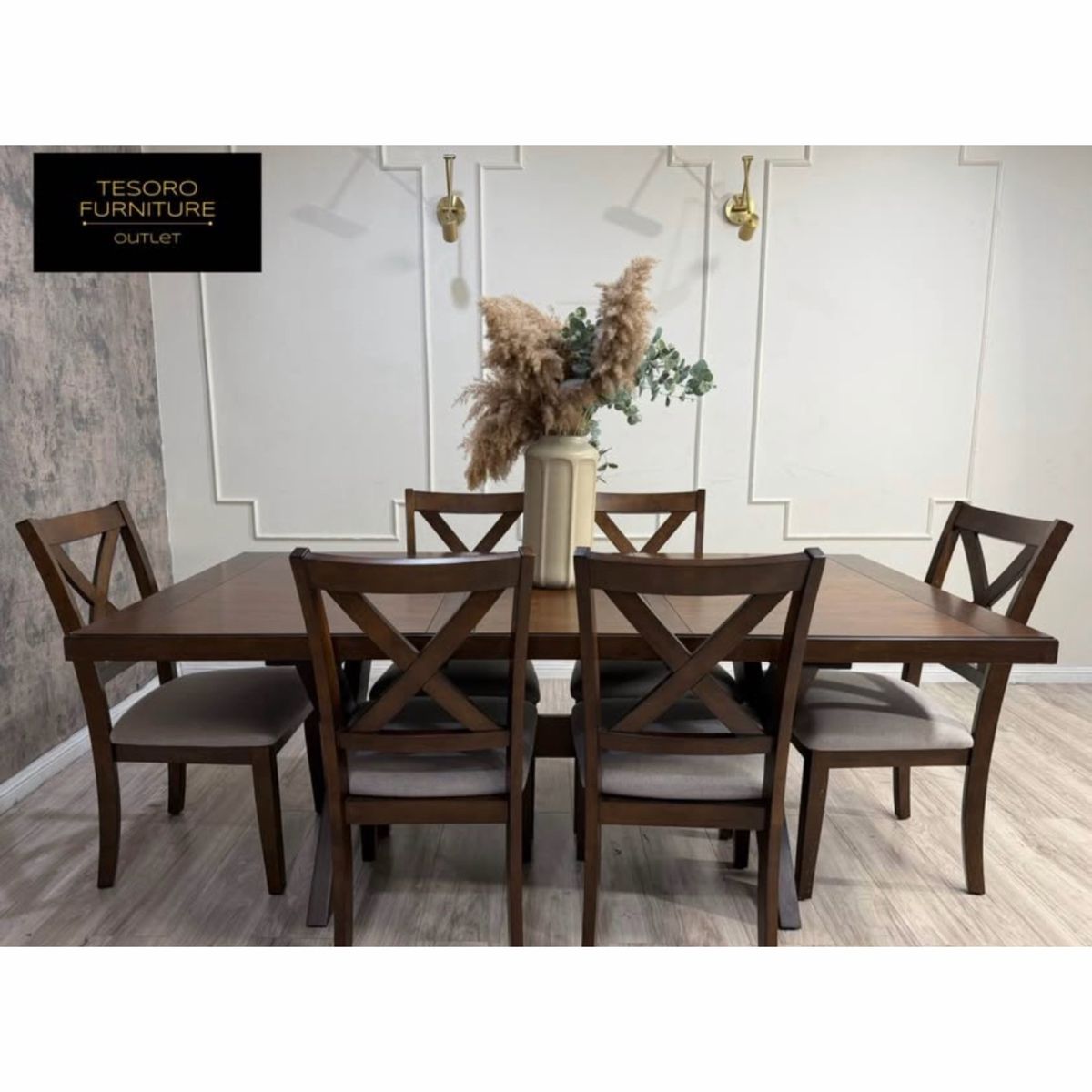 LATHAN MODERN DINING SET WE OFFER DELIVERY