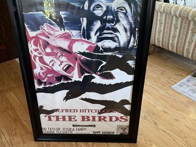 Framed Alfred Hitchcock The Birds Movie Poster