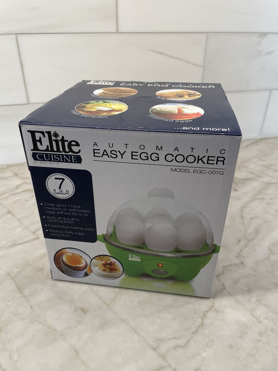 New-In-Box 7-egg Cooker
