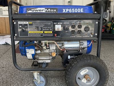 6500 watt gas generator