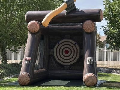 13ft Axe Throwing Inflatable rental yard game