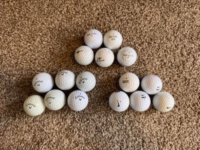16 Golfballs Top Flite Callaway and More