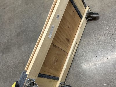 Wooden Furniture Dolly with Casters - Heavy Duty Moving Cart
