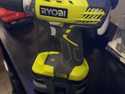 Ryobi One+ 18V Cordless Drill with 6Ah Lithium+ HP Battery