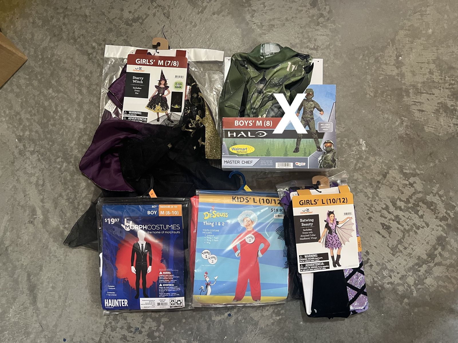 NEW: NASA, Morph, Batwing Beauty, Dr. Suess Thing 1 & 2, Witch Halloween Costumes