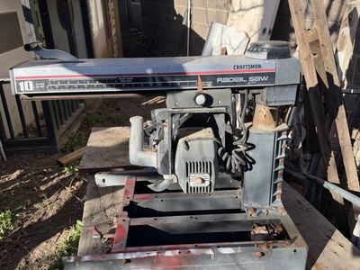 10 Craftsman Radial Saw