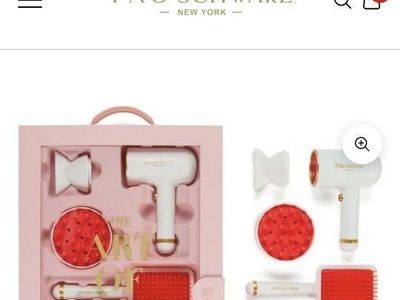 New FAO Schwarz Pampered Play Hair Pro Pretend Stylist Kit with Case, 8 Pieces