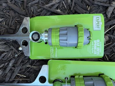 Expert Garden 5 Pattern Gear Drive Sprinklers With