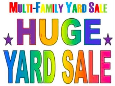 Multi-Family Yard Sale (Friday & Saturday)