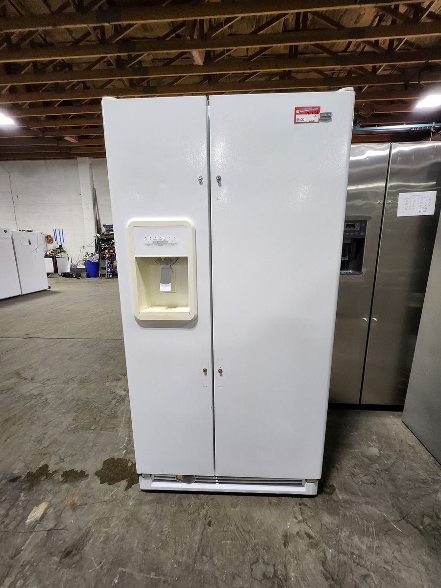 LOW PRICE GUARANTEED! MAYTAG SIDE BY SIDE FRIDGE