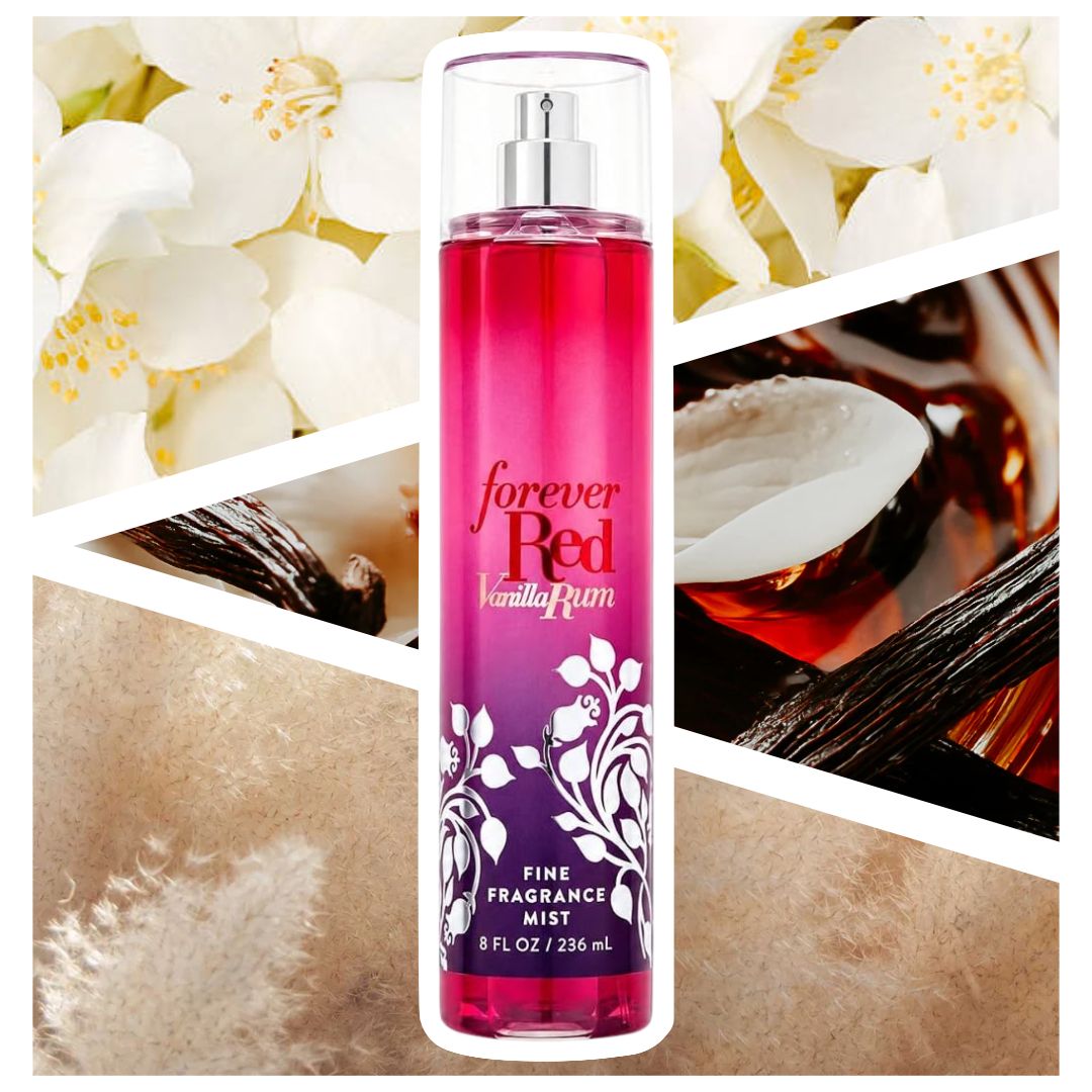 BATH & BODY WORKS -- FOREVER RED -- VANILLA RUM