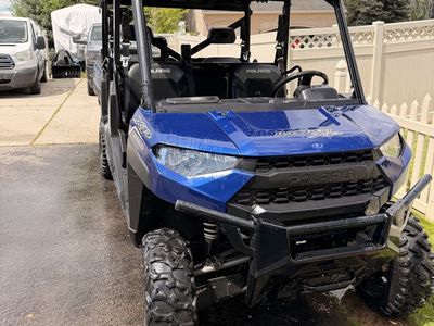 2021 Polaris Ranger XP 1000 Crew Side-by-Side - Blue, 4348 miles