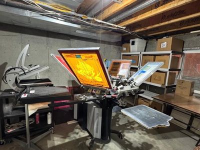 Printa 770 Series Screen Printing System – 6 Color / 4 Station Complete Package