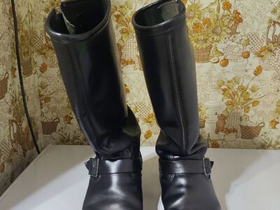 GEORGIA MOTORCYCLE BOOTS SIZE 10 HARLEY