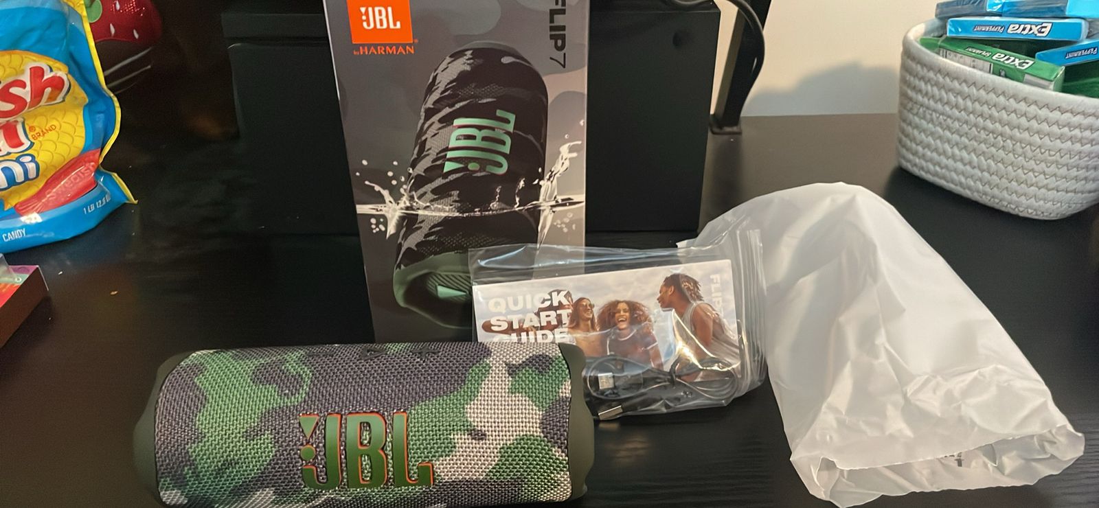 JBL Flip 7 Portable Bluetooth Speaker Camo brand new
