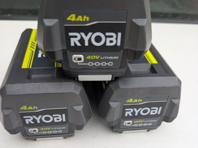 Ryobi 40v 4ah battery