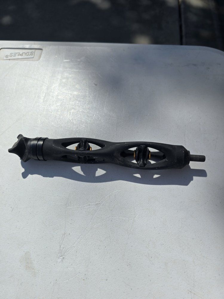 Black Archery Bow Stabilizer 7 Inch