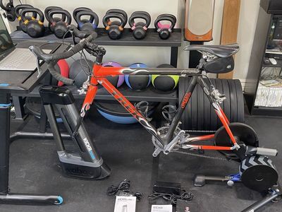Trek Madone 5.2 Project One 56cm Bike and Wahoo Trainer Setup