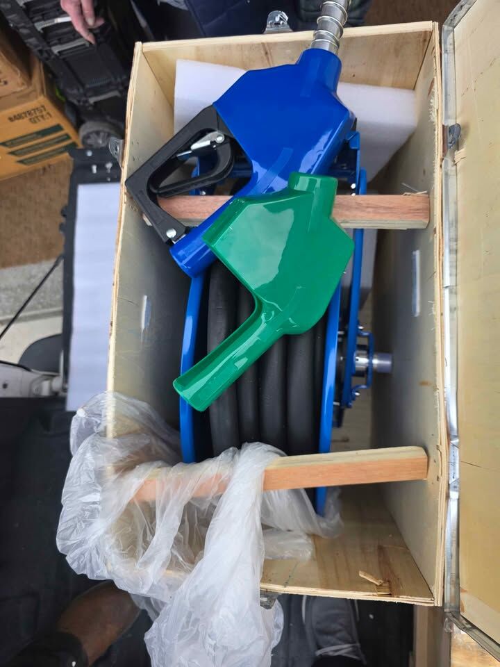 50 ft. Diesel Fuel Hose Reel- Never used