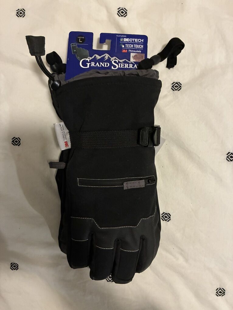 Grand Sierra L Men's Bec-Tech Touchscreen Gloves