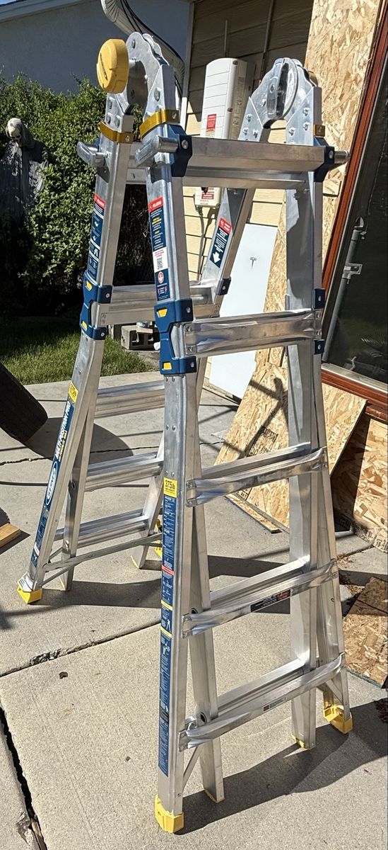 Werner ladder 375lb capacity