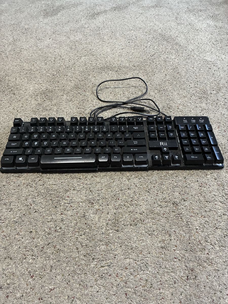 RII RGB mechanical gaming keyboard