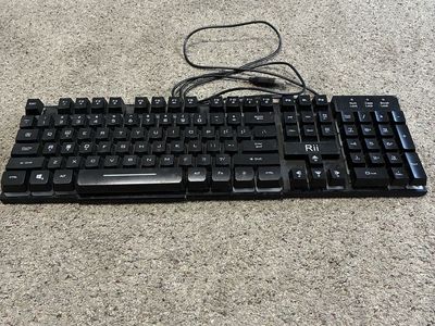 RII RGB mechanical gaming keyboard