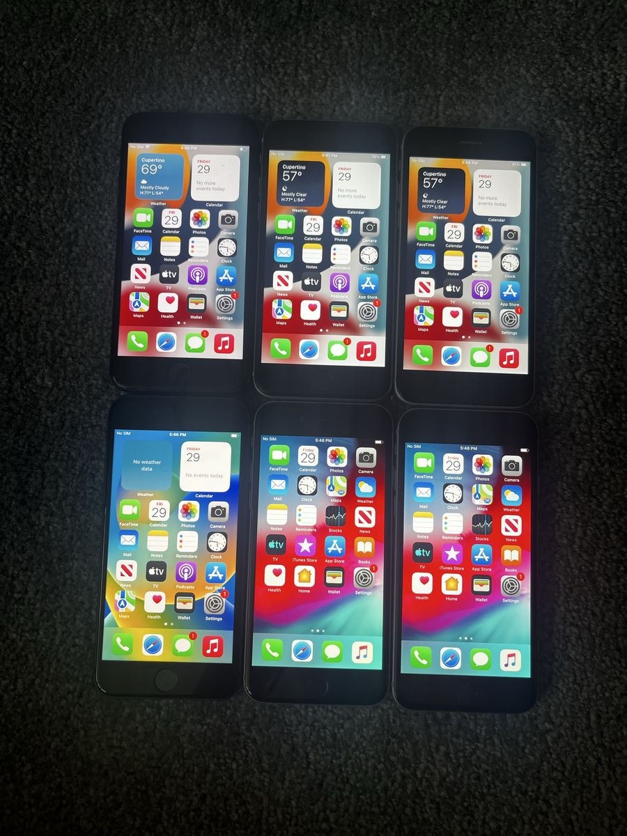 6 Unlocked iPhones Bundle – iPhone 8, 7, 6s & 6