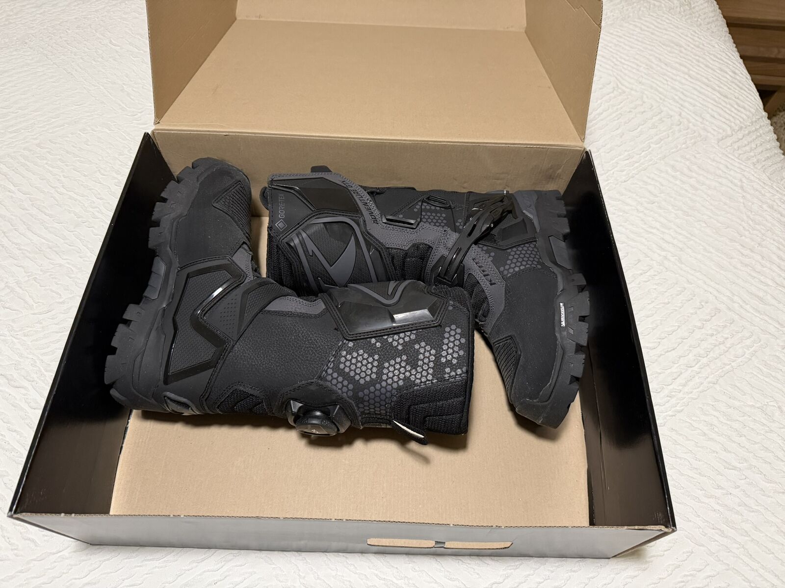 NEW KLIM ADVENTURE GTX MOTORCYCLE BOOTS SIZE (8) Men's