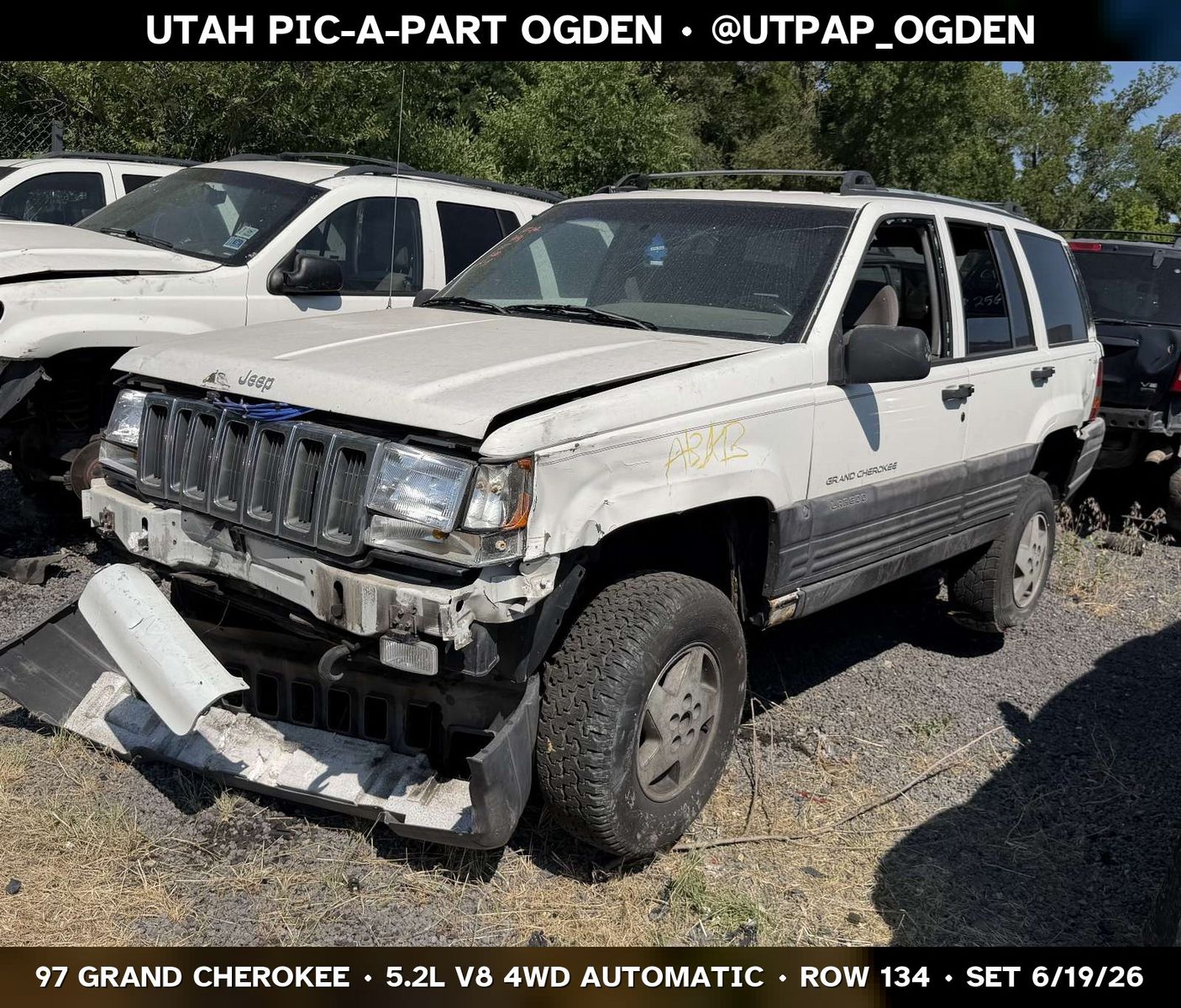 1997 Jeep Grand Cherokee ZJ Parts - UTPAP Ogden