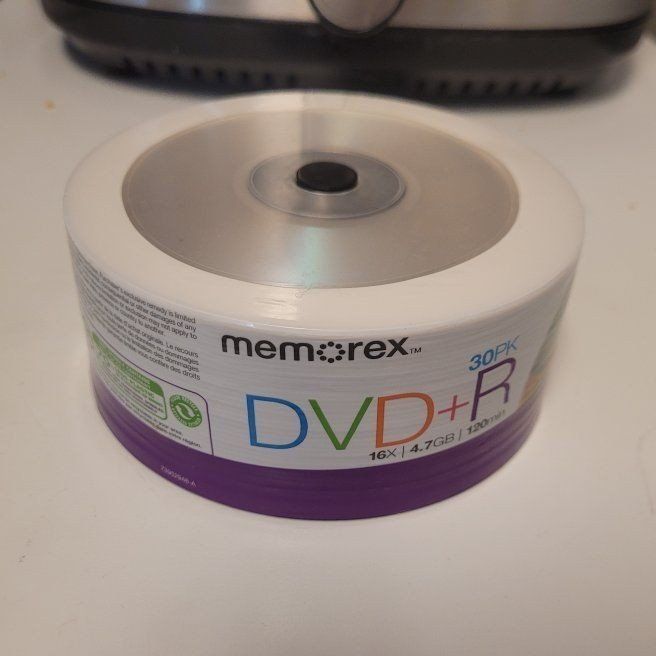 Memorex DVD+R 16x 4.7GB 120min Blank Discs - 30-Pack Spindle