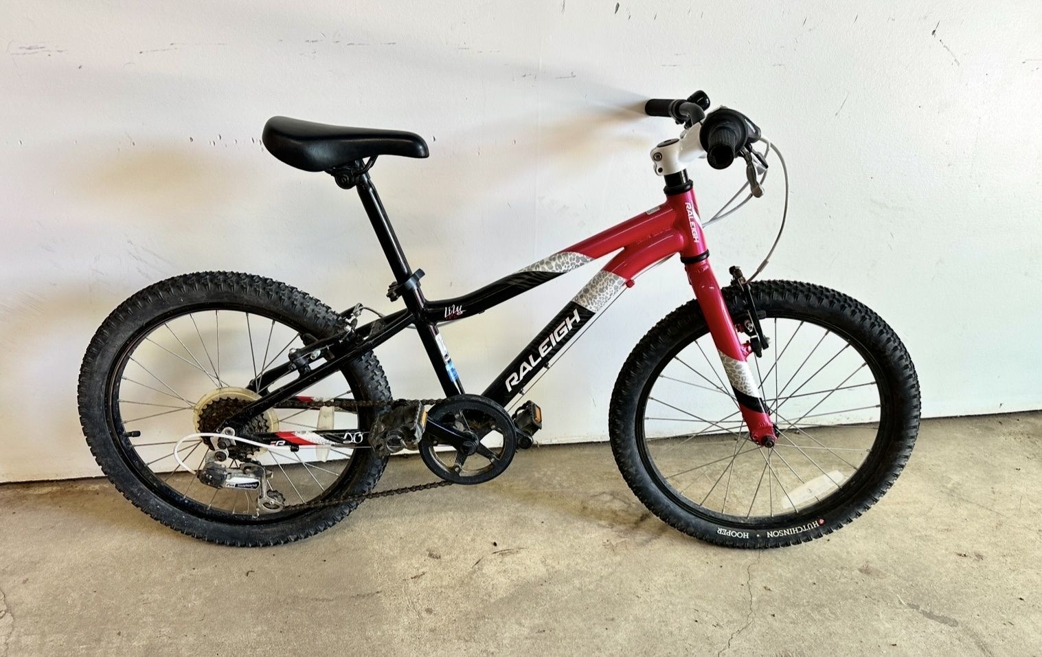 20" Raleigh Lily Kids Mountain Bike – 6-Speed Shimano