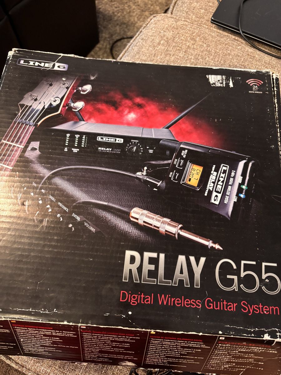 Nice Line 6 Relay G55 Wireless Guitar System