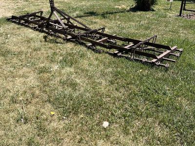 Foldable harrows 16 feet wide when open, 9 feet wide when folded
