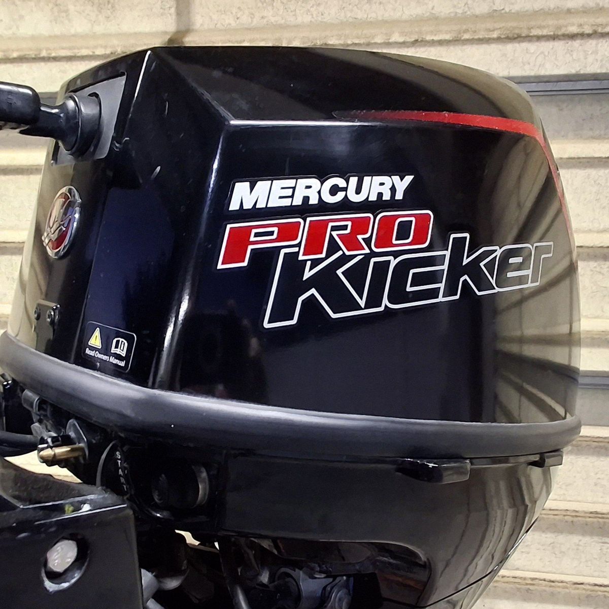 2017 Merc Pro Kicker 9.9HP Elec Start (Low Hours)