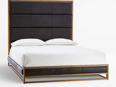 Crate and Barrel King Bed
