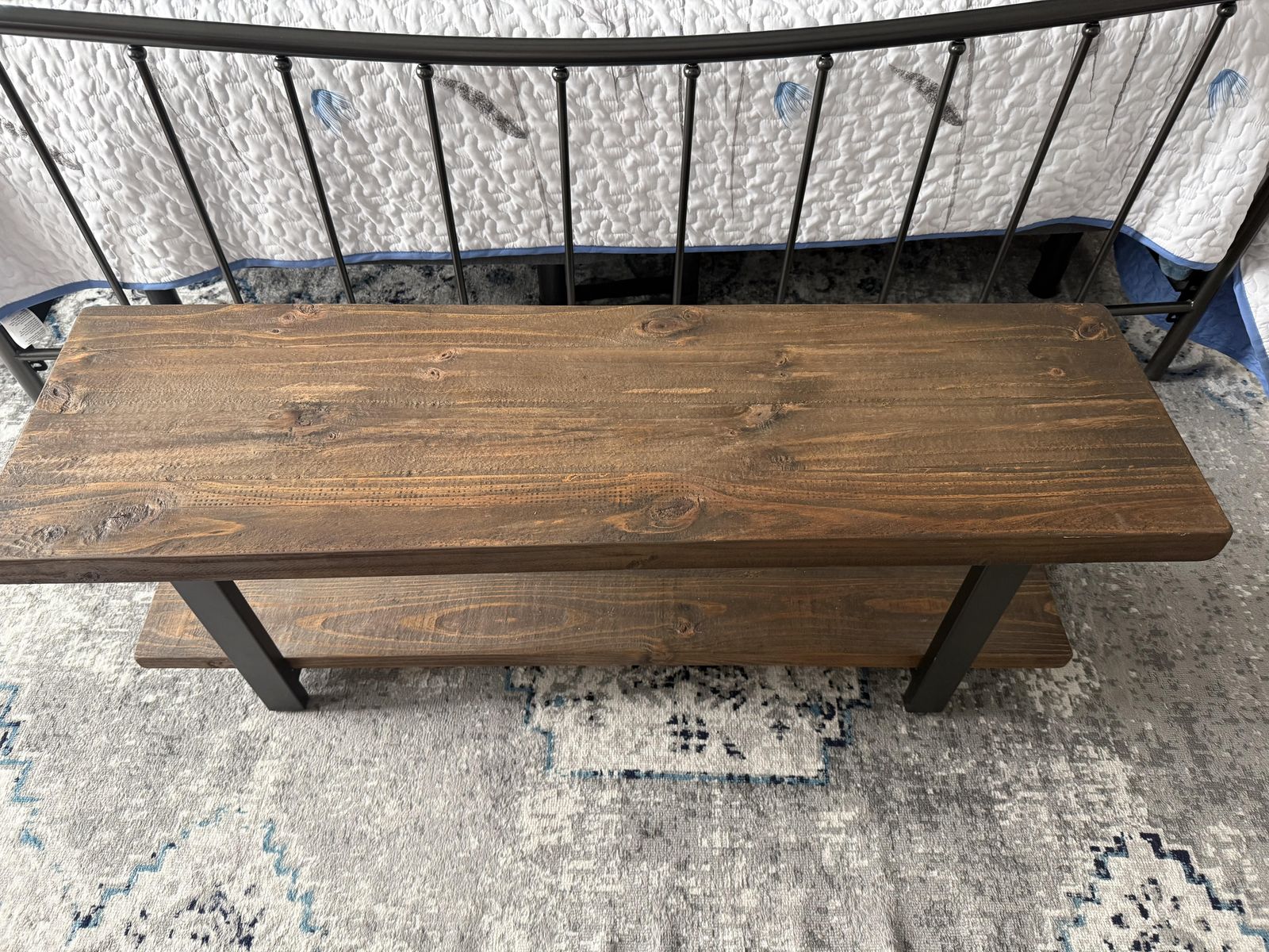 Wood Bench