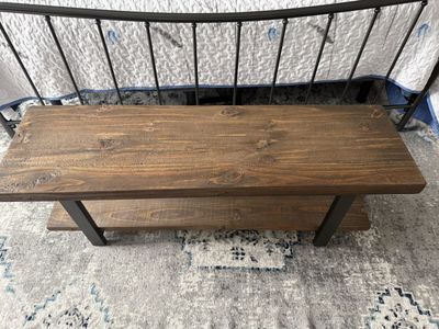 Wood Bench